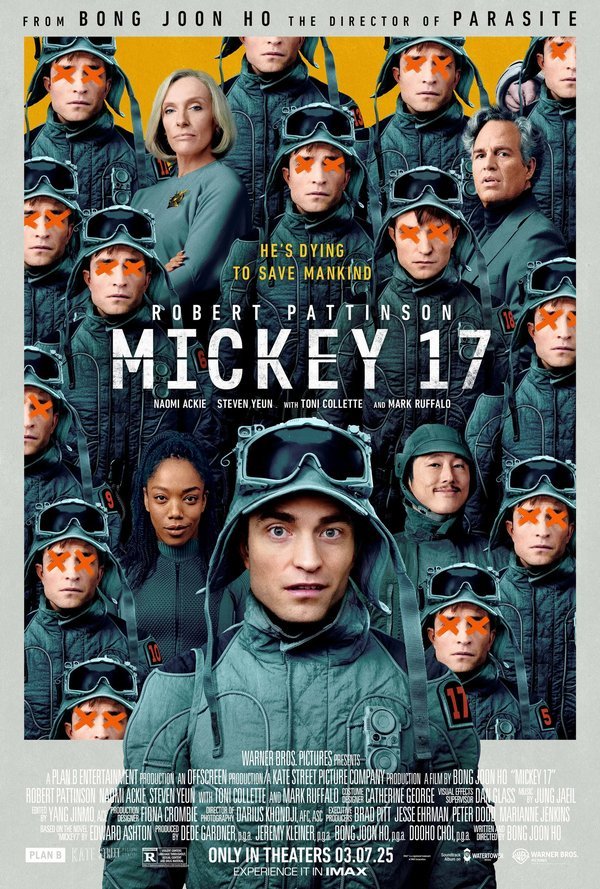 Mickey 17 (2025) official movie poster