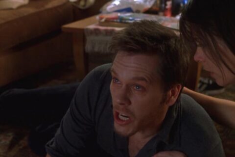 Stir Of Echoes 1999 Movie Scene Kevin Bacon as Tom after having another one of his visions